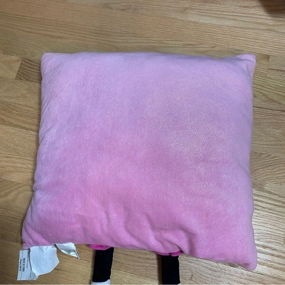 Disney Minnie Mouse 3D Plush Pillow Arms Pink Kids Girls